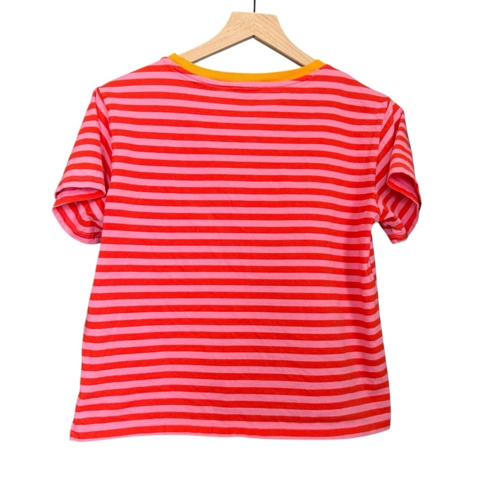 Striped Colorblock Tee - Picture 6 of 6